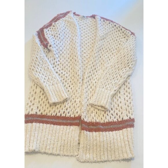 Amuse Socieity Malita Knit Mesh Cardigan, Women's M/L=8-14 - Picture 4 of 8